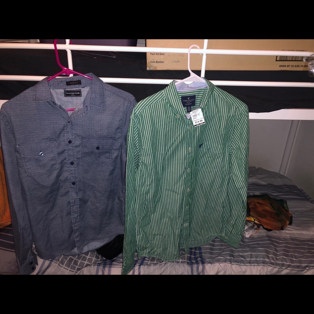 American eagle button down/Sovereign Code